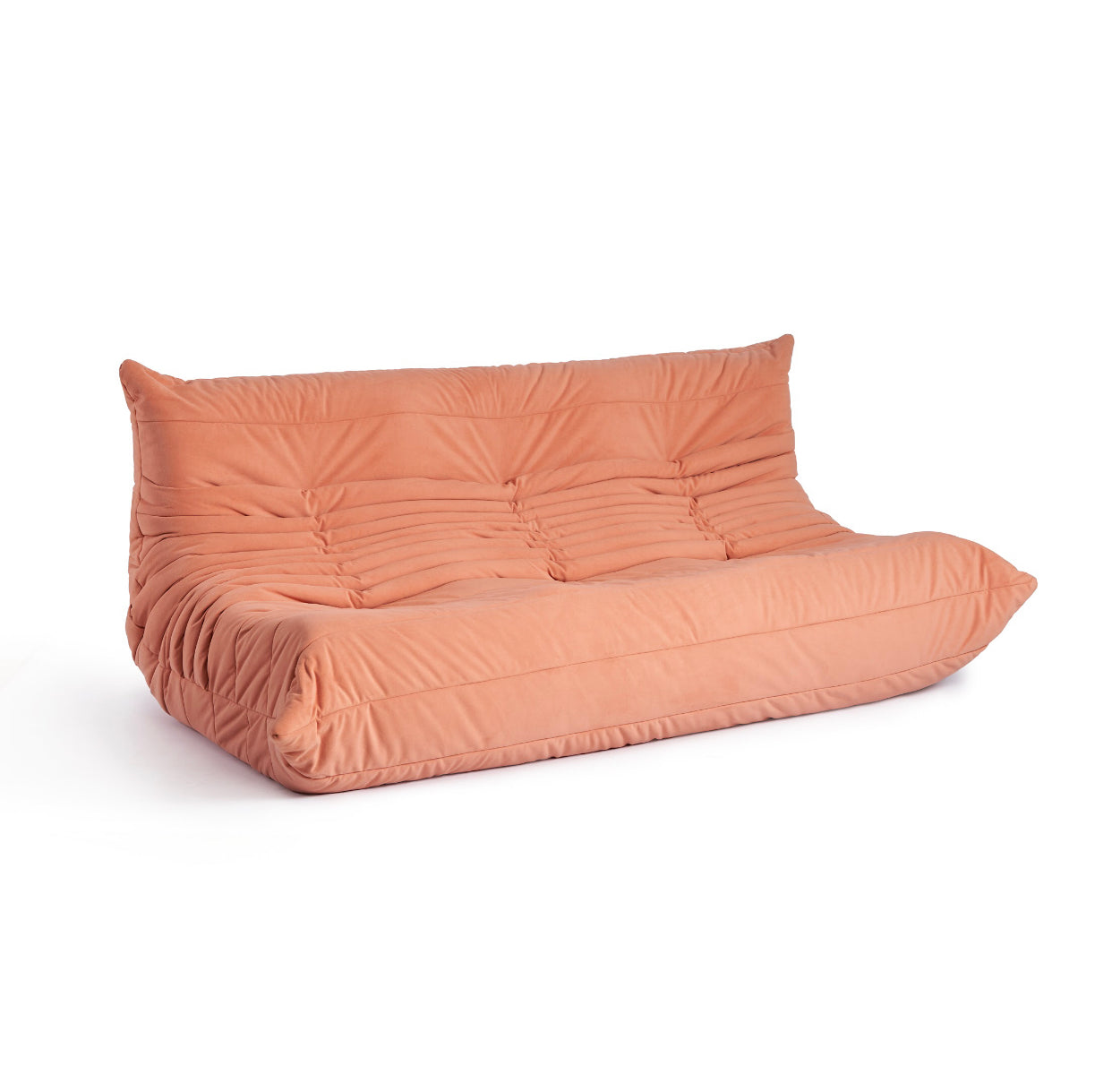 Narla in Papaya - Three Seater