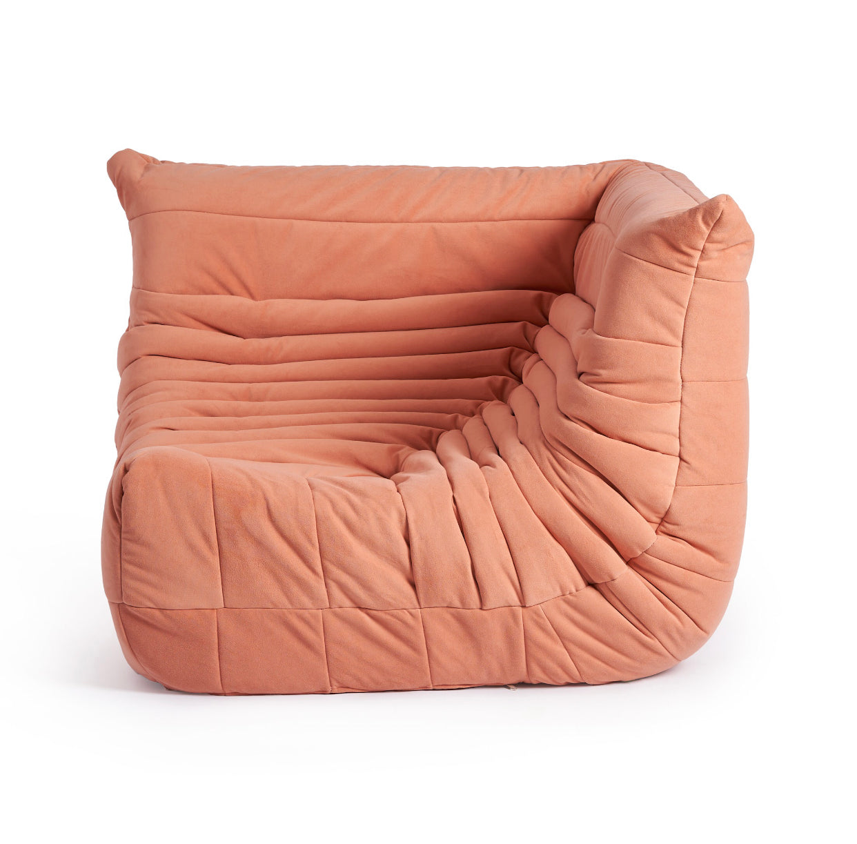 Narla in Papaya - Corner Seat