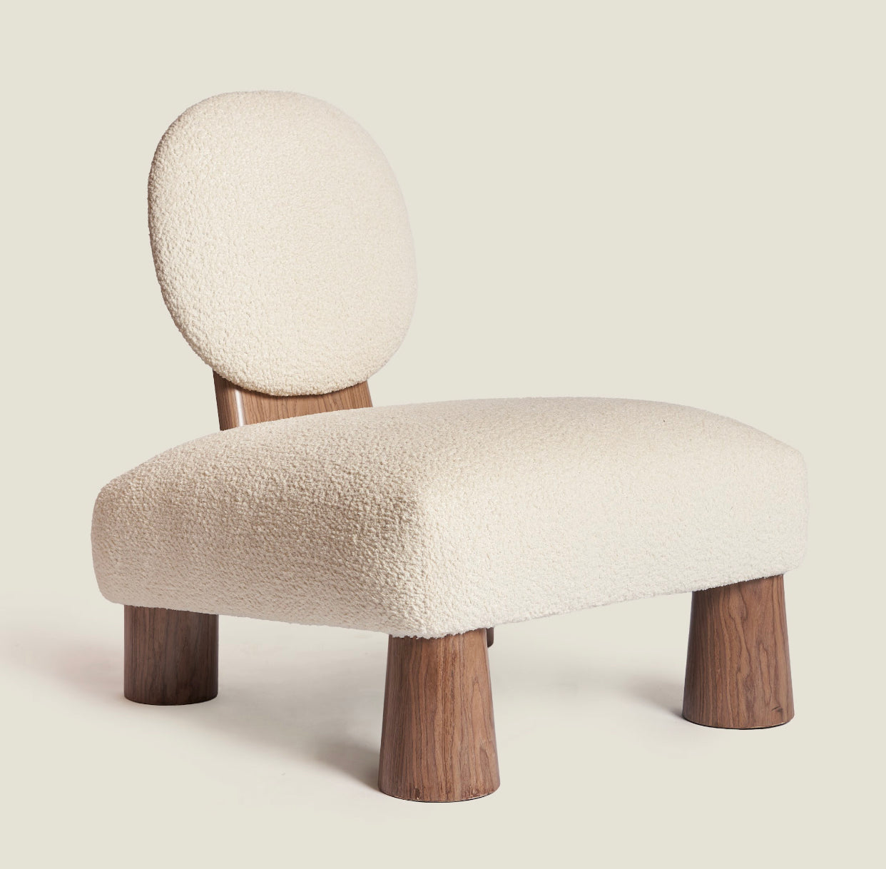 Orren in Ivory - Statement Chair