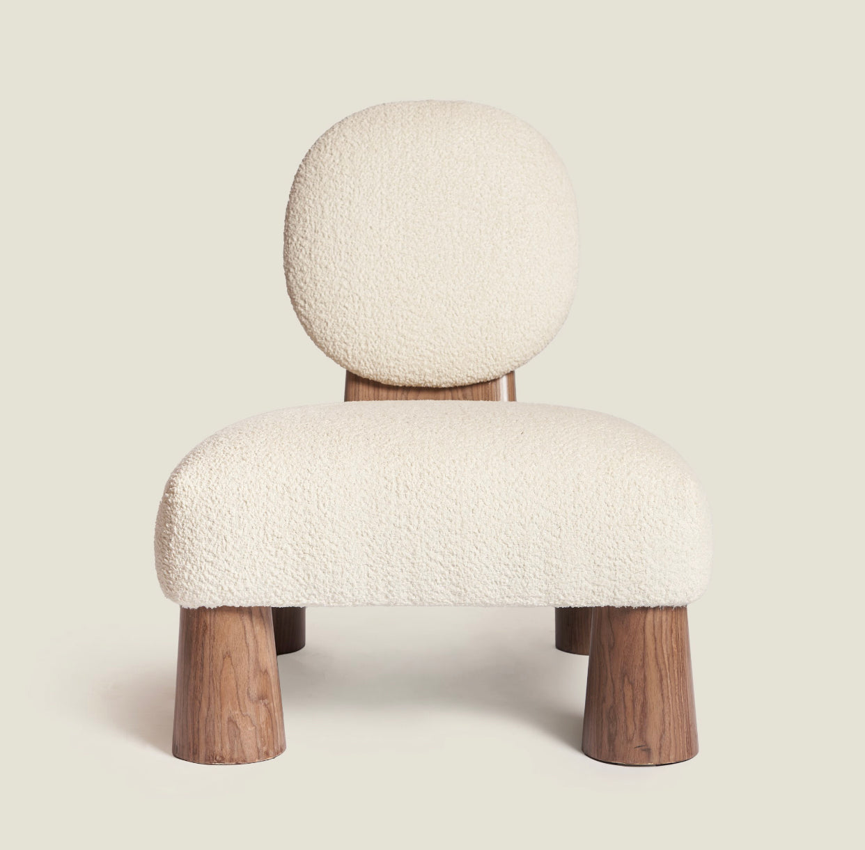 Orren in Ivory - Statement Chair