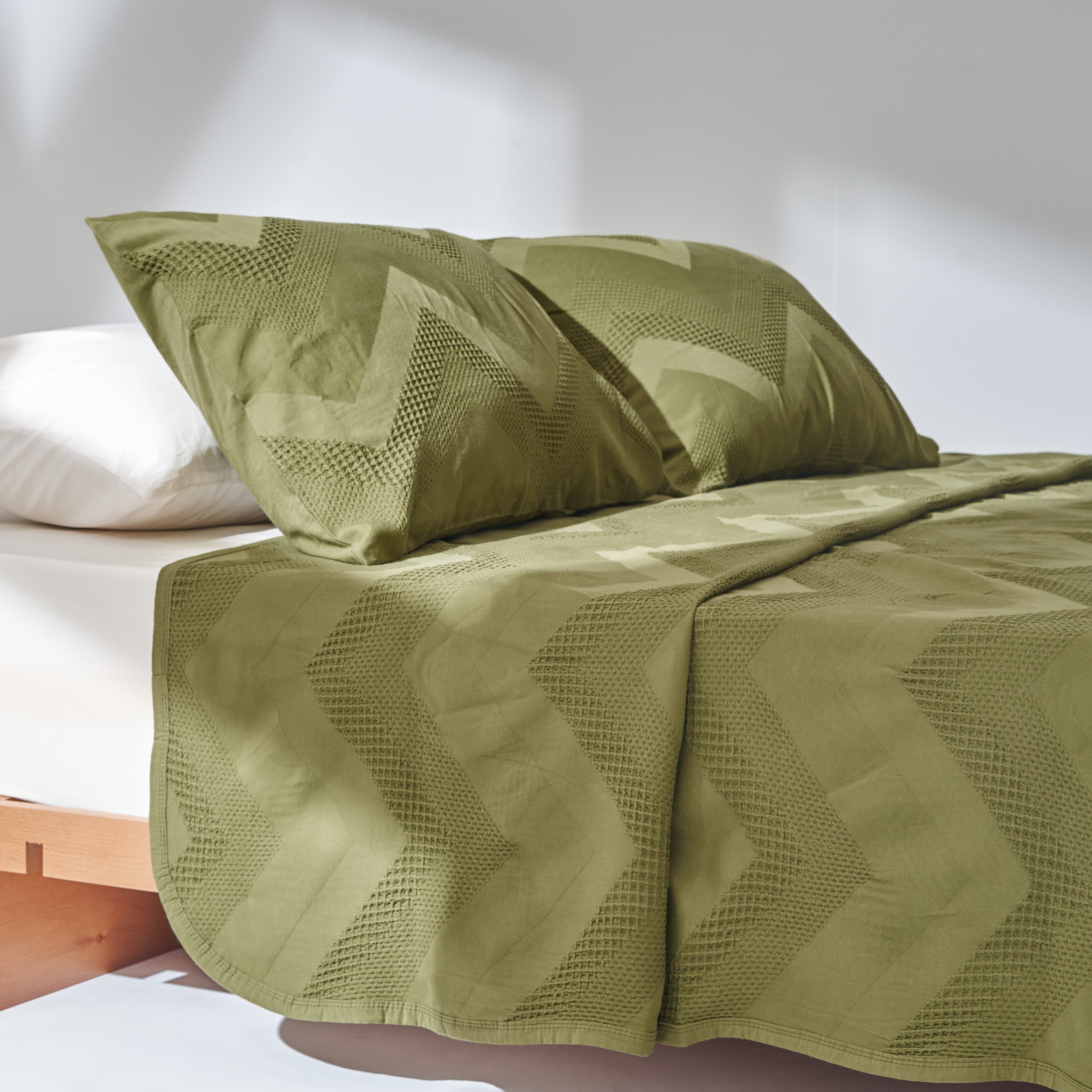 Quilt Set in Olive