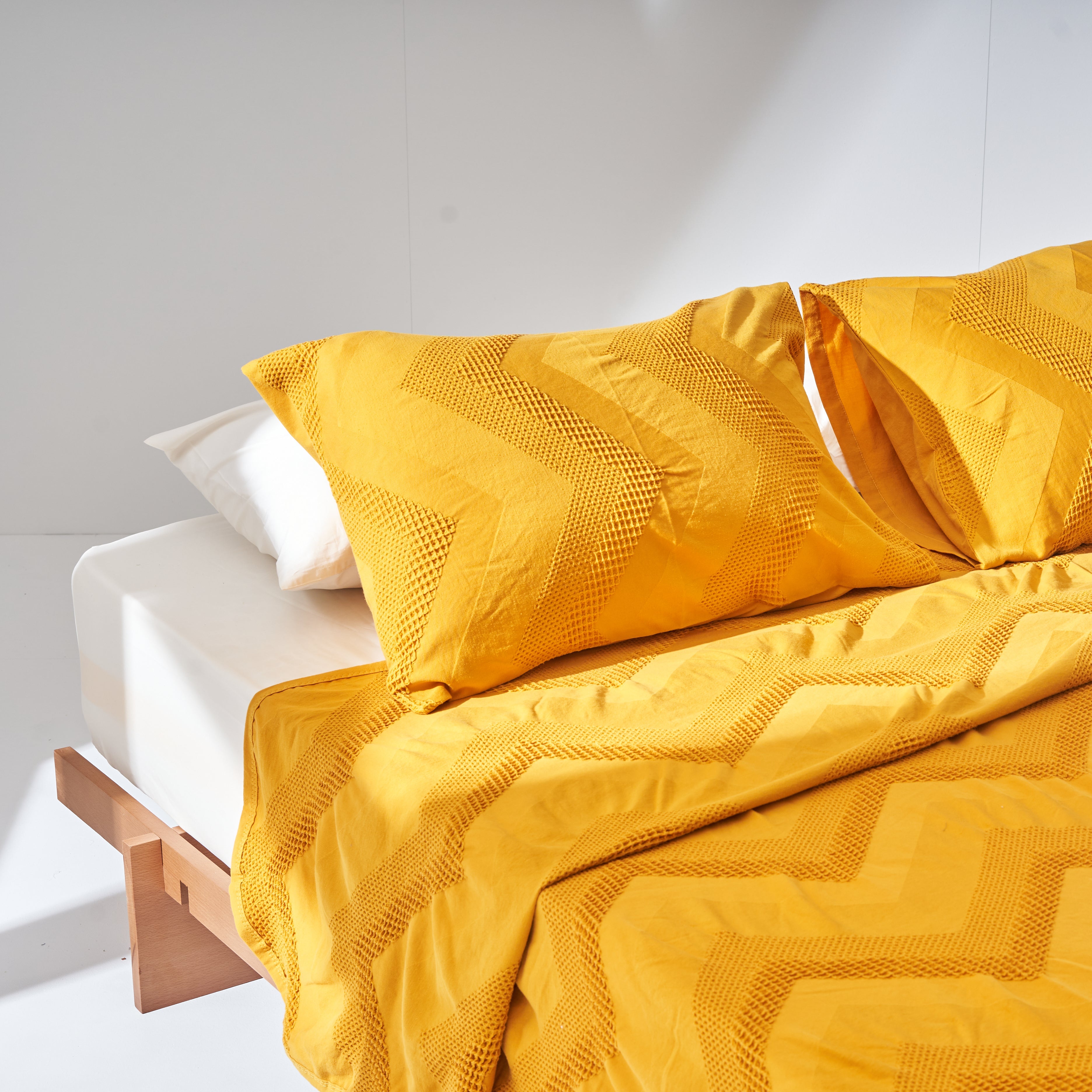 Quilt Set in Mustard