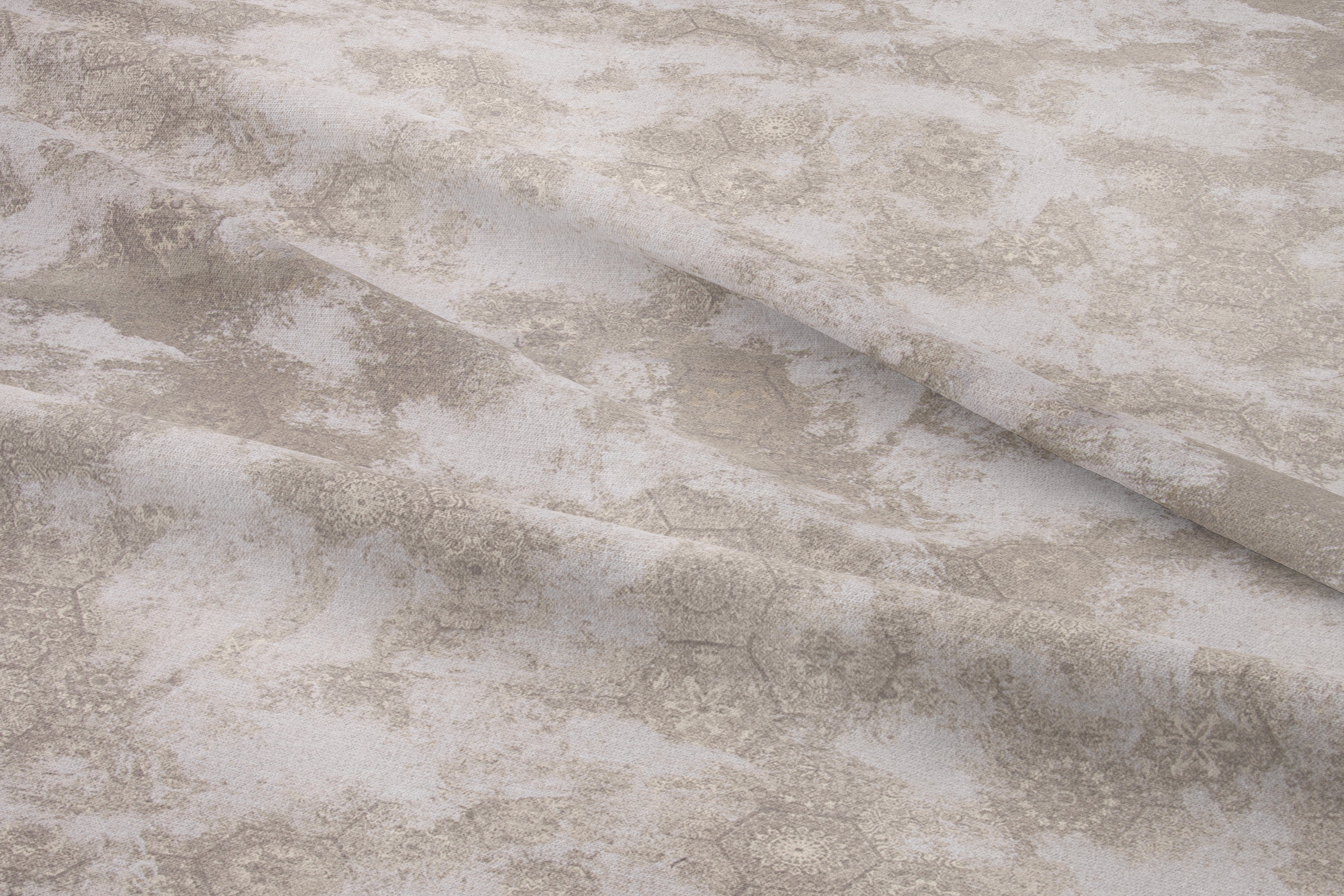Kintsugi - Faded Walls Silver Fabric