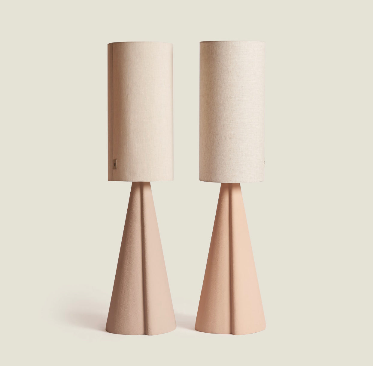 Jawda in Beige - Floor Lamp