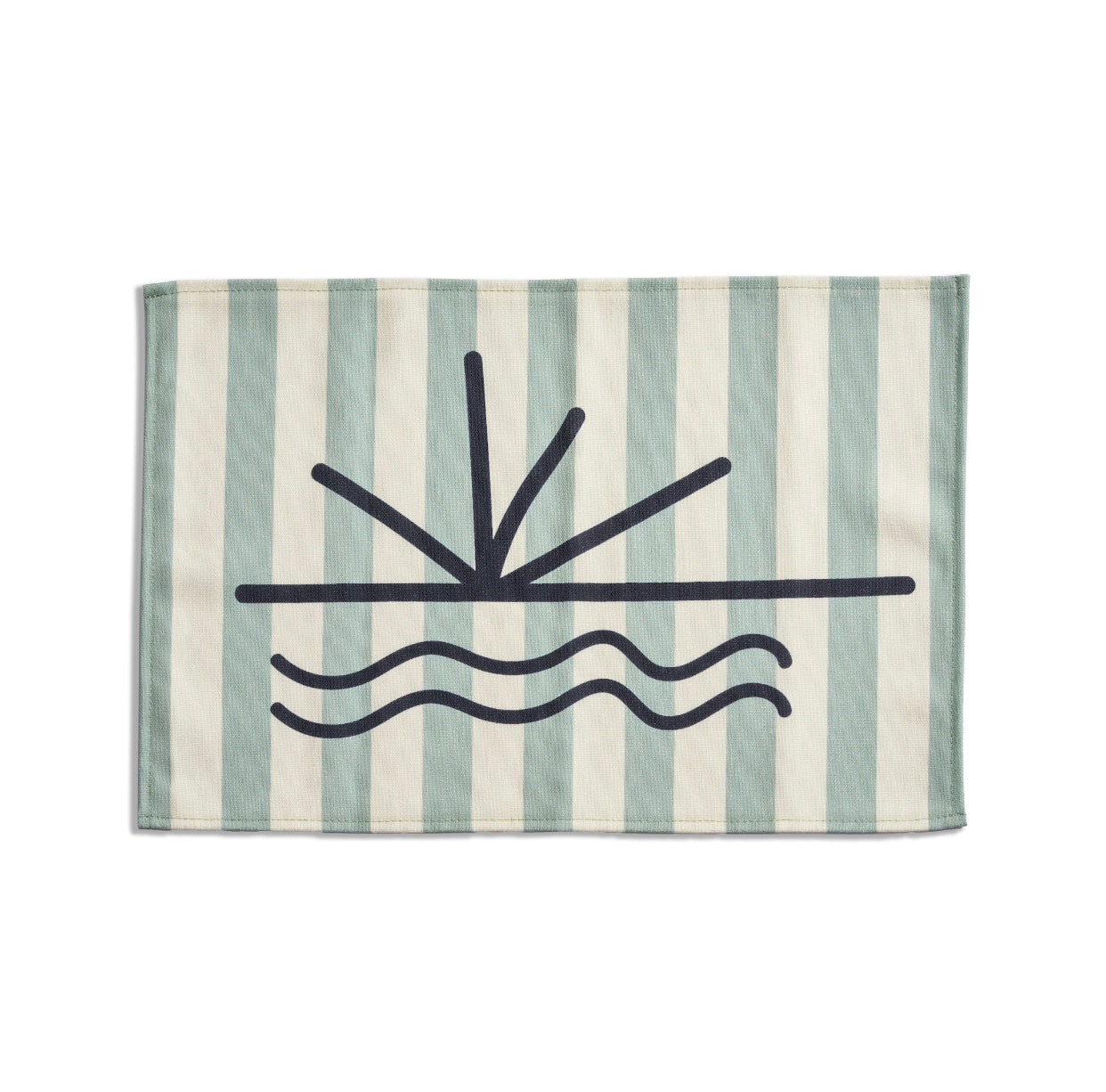 Montra In Mint Set-Table Runner. Placemats. Napkins.